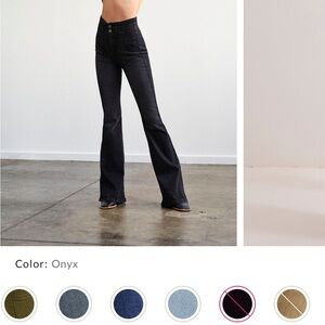 We The Free Jayde Flare Jeans - Black / Onyx